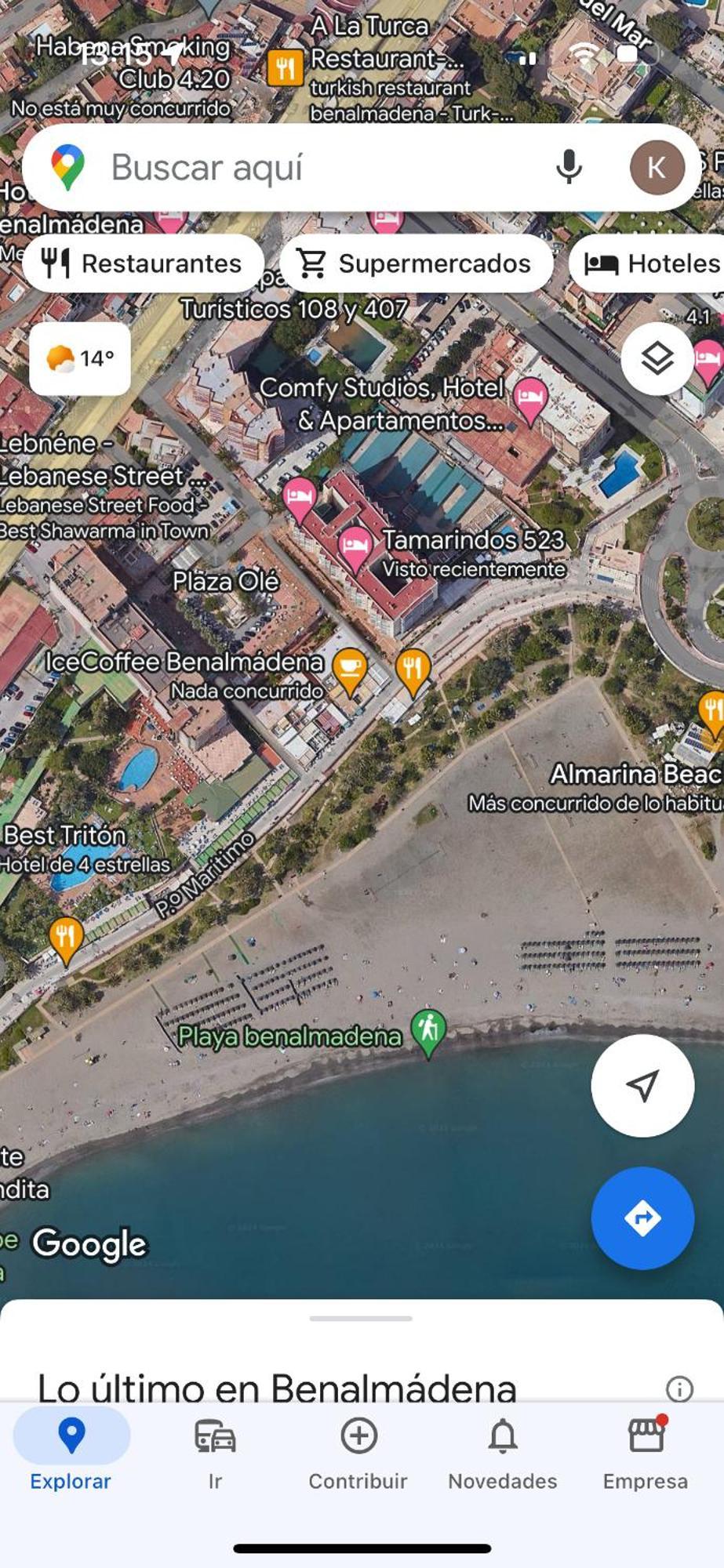 Апартаменты Tamarindo 5 Бенальмадена Экстерьер фото